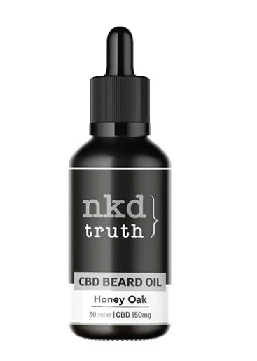 NKD 150mg CBD Infused Speciality Honey Oak Beard Oil (30ml) - BudMother.com