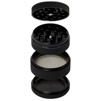 Load image into Gallery viewer, BudMother Black Matte Grinder 4 parts – 56mm - BudMother.com
