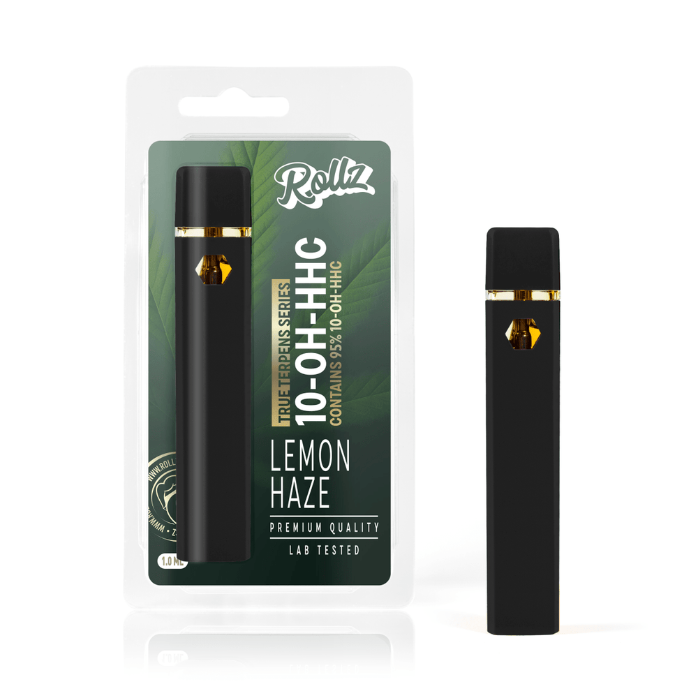 Rollz Lemon Haze 10 - OH - HHC Disposable Vape 1ml - BudMother.com