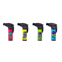 Load image into Gallery viewer, Prof Crazy Skulls Windproof Blue Flame Lighters - BudMother.com
