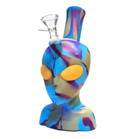 Load image into Gallery viewer, Blue Alien Head Bong - BudMother.com
