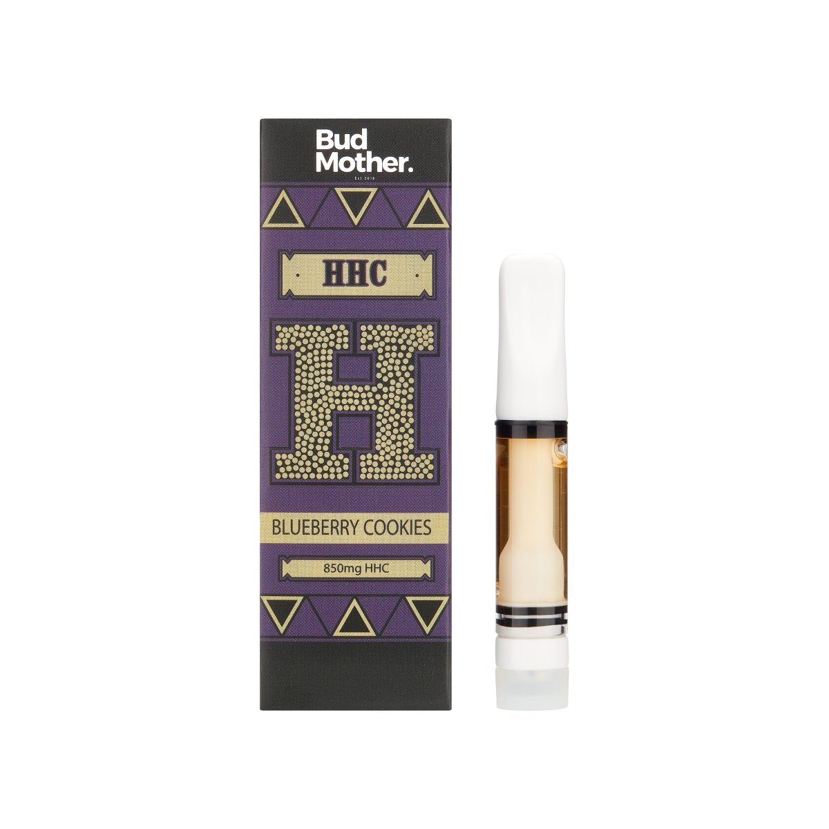 BudMother Blueberry Cookies HHC Vape Tank (850mg) - BudMother.com
