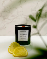 Load image into Gallery viewer, CannaBLISS | Hemp + Lemon + Lime | Scented Soy Candle - BudMother.com
