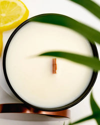 Load image into Gallery viewer, CannaBLISS | Hemp + Lemon + Lime | Scented Soy Candle - BudMother.com
