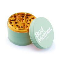 Load image into Gallery viewer, BudMother Mint Green Matte Grinder 4 parts – 56mm - BudMother.com
