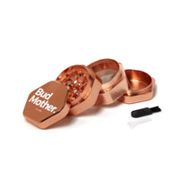 Load image into Gallery viewer, BudMother Rose Gold Hexagon Grinder (4 part) - BudMother.com
