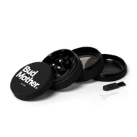Load image into Gallery viewer, BudMother Black Matte Grinder 4 parts – 56mm - BudMother.com
