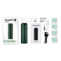 Load image into Gallery viewer, X-Vape X-Max Starry 4 Dry Herbs Vaporizer Evergreen - BudMother.com
